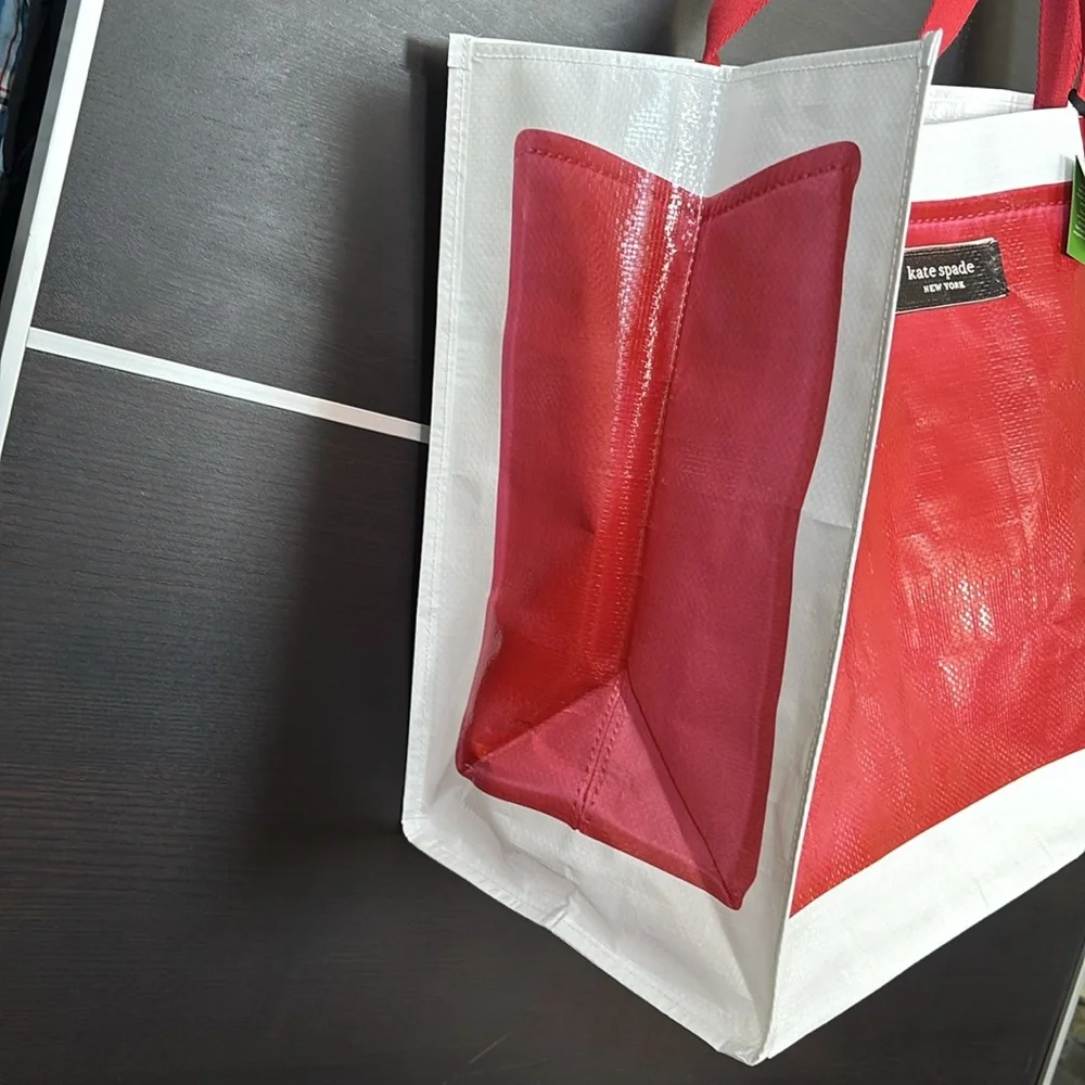 Kate Spade LIMIT EDITION x Target Large Red and White Tote Bag